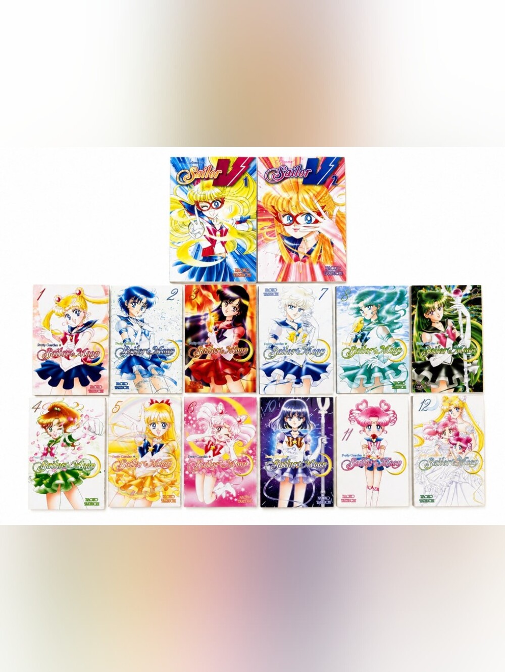 Sailor Moon Manga Volumes - Colorful Manga Cover Set